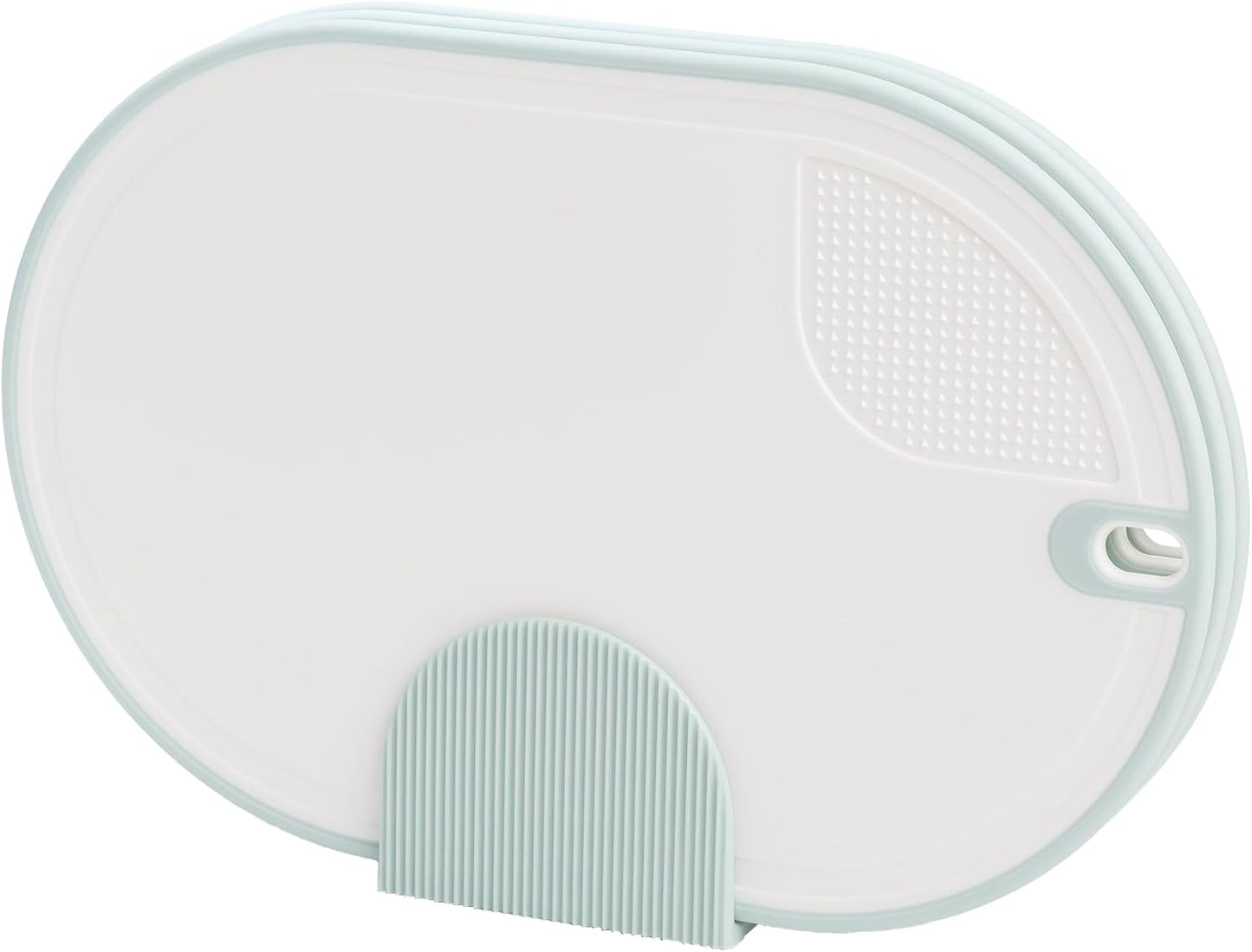Tasty Cutting Board Set, Cutlery Set includes three 13" x 8.75" reversible boards with Convenient Stand, Dishwasher Safe